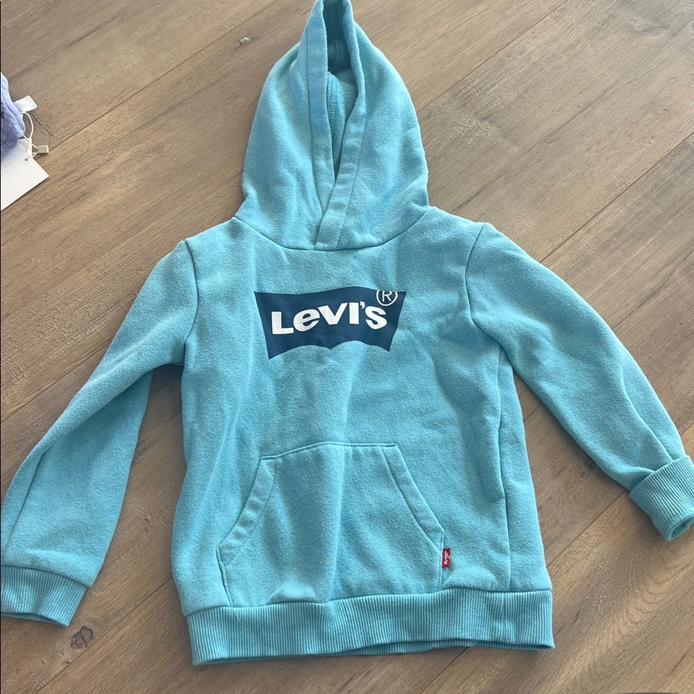 Levi's Teal Hoodie with Logo
